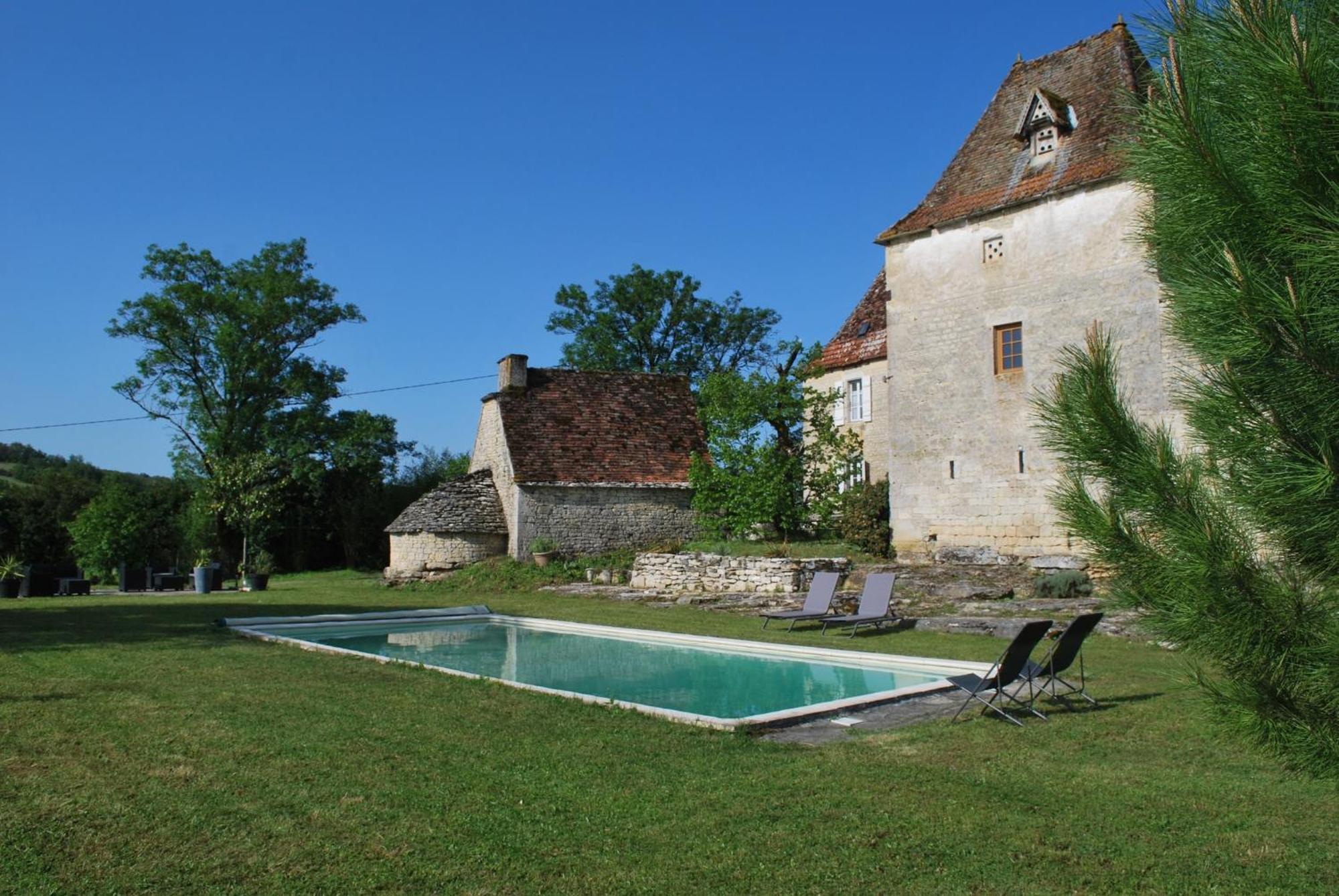 La Ferme De Roquedure Hotel Montfaucon  Kültér fotó